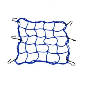 pružná zavazadlová síť pro motocykly, OXFORD (30 x 30 cm, modrá) Víkendová Akce