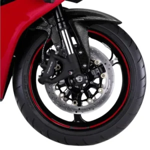 Nálepky disků kol HONDA Červené Moderní