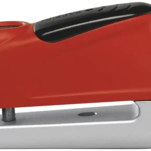 Trendový zámek na kotoučovou brzdu s alarmem 345 Trigger Alarm (průměr třmenu 5 mm), ABUS (červený)