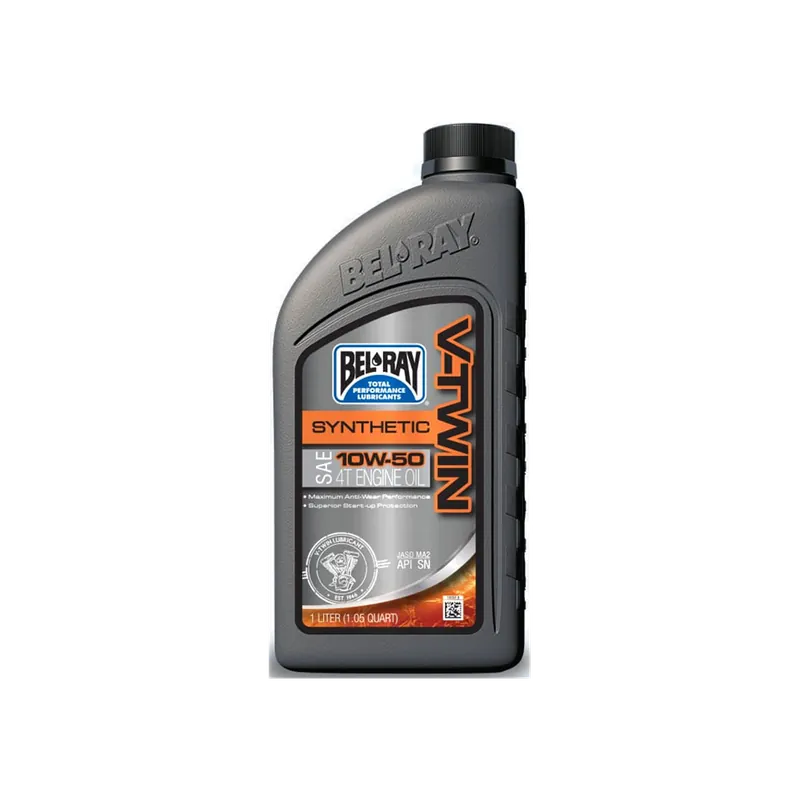 Bezpečná Platba Motorový olej Bel-Ray V-TWIN SYNTHETIC 10W-50 1 l