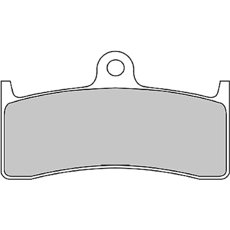 Brzdové destičky FERODO FDB 2036P 91,6x51,5x8,5mm Buell, Yamah, Kawasaki,MV AGUSTA BRUTALE, F4, F4 BRUTALE 750/910/1000 1999-2007 Omezená Nabídka