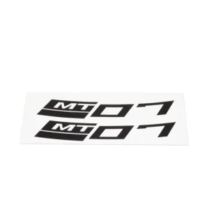Reflexní samolepka na ráfek (1 kolo) pro YAMAHA MT-07 (černá) Doprava Zdarma