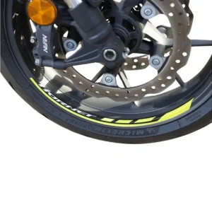 Aktuální Nálepky disků kol HONDA (žluté)