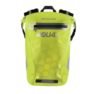 vodotěsný batoh AQUA V12, OXFORD (žlutá fluo, objem 12 L) Garance Vrácení Peněz