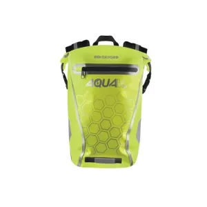 Trendový vodotěsný batoh AQUA V20, OXFORD (žlutá fluo, objem 20 L)
