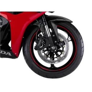 Značkový Nálepky disků kol HONDA - červené