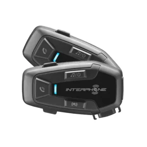 Celosvětová Doprava Bluetooth headset INTERPHONE U-COM 7R - Twin Pack