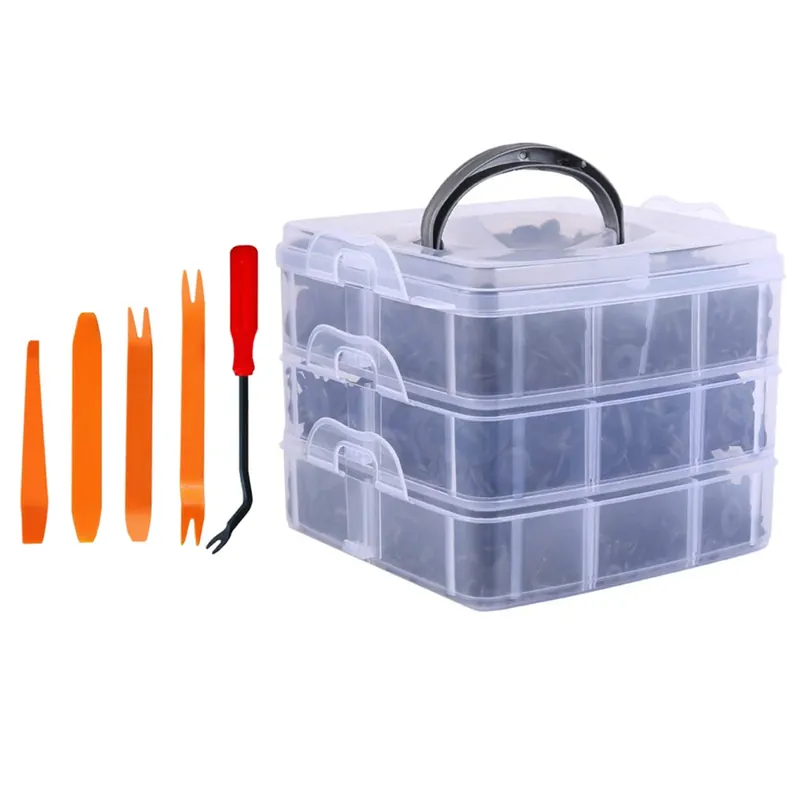 Rychlé Dodání sada plastových šroubků 5-10mm 625ks