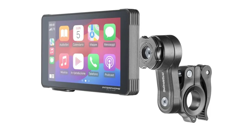 INTERPHONE displej RIDESYNC - Apple CarPlay a Android Auto pro motocykly Jen Po Omezenou Doba