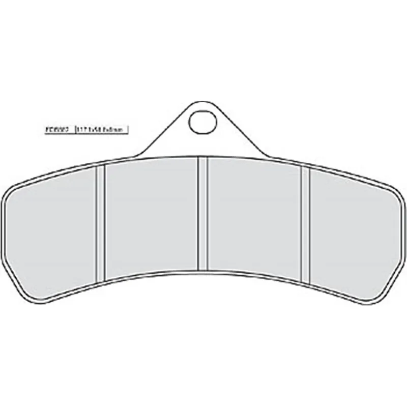 Brzdové destičky FERODO FDB 887P třmeny SPIGLER 8 pístek Top Prodej