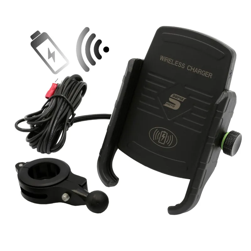 Horká Nabídka EW držák telefonu s bezdrátovým nabíjením a objímkou