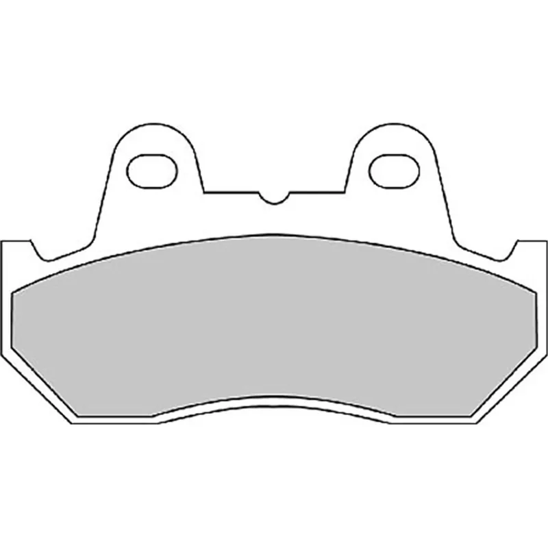 Výprodej Brzdové destičky FERODO FDB 244P 90x49x10,5mm HONDA 1981-2000