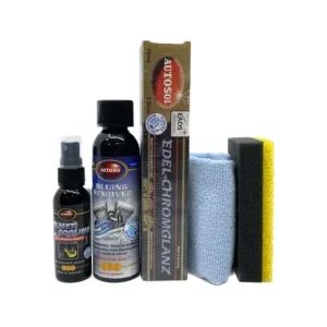 Výhodná dárková sada AUTOSOL na výfuk motorky Nová Kolekce