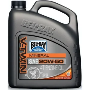 Super Cena Motorový olej Bel-Ray V-TWIN MINERAL 20W-50 4 l
