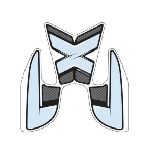 Pouze Dnes Tankpad PUIG SPECIFIC 9296C karbonový vzhled s boční částí