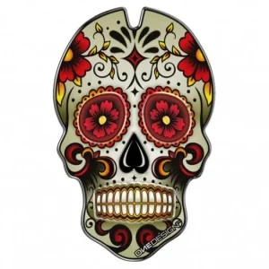 Tankpad PUIG SKULL 3673R červená Originální