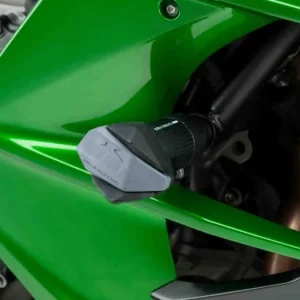 Pádové protektory rámu PUIG R12 9708N černý s šedou gumou Garance Vrácení Peněz