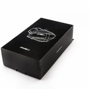 Pádové protektory rámu PUIG R12 9654N černý s šedou gumou Dokud Zásoby Vydrží