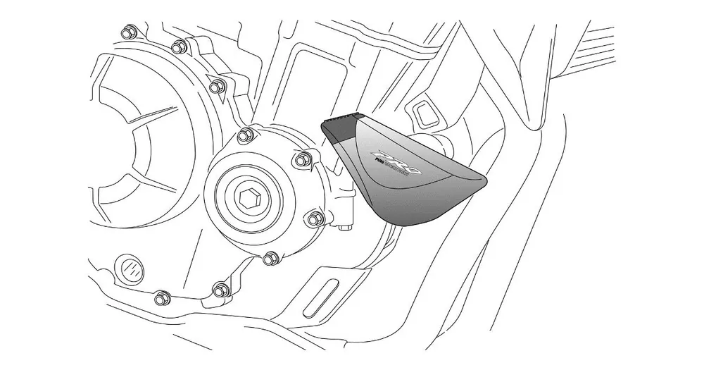 Pouze Dnes Pádové protektory rámu PUIG PRO 3158N černý s šedou gumou
