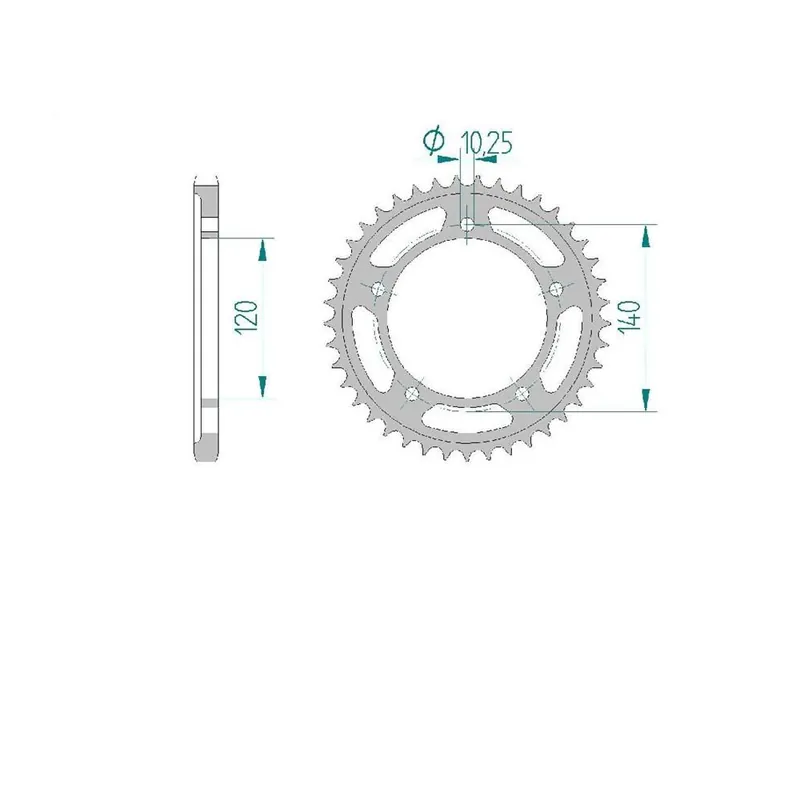 Luxusní AFAM rozeta NO525 14604-42