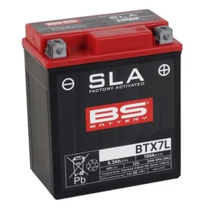 Profesionální Továrně aktivovaná motocyklová baterie BS-BATTERY BTX7L (FA) (YTX7L (FA)) SLA