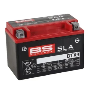 Továrně aktivovaná motocyklová baterie BS-BATTERY BTX9 (FA) (YTX9 (FA)) SLA Super Cena