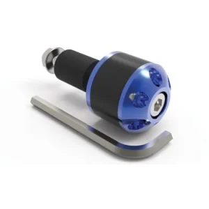Akční Cena závaží řídítek Carb Ends 1 s redukcí pro vnitřní průměr 18 mm (vnější 28,6 mm), OXFORD (modré, pár)