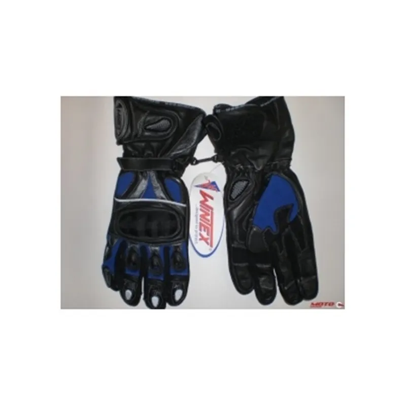 Zlevněný Motocyklové rukavice Wintex Dakar S Modré