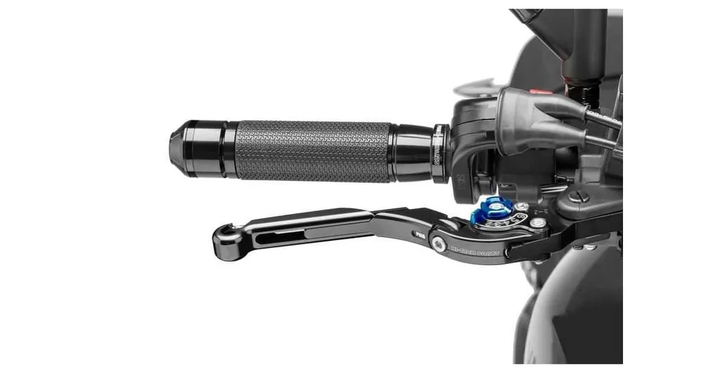 Páčka brzdy bez adaptéru PUIG 19NNA rozšiřitelná skládací černá/modrá Vrácení Zdarma