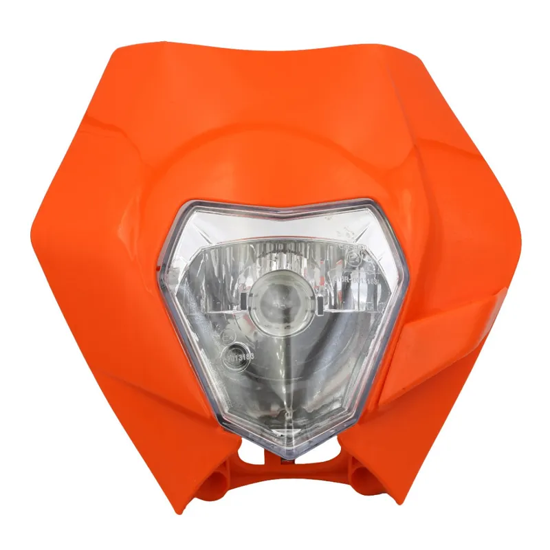 Univerzální přední světlo pro motorku style KTM oranžová Omezená Nabídka