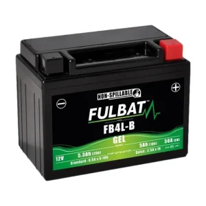Přímo Od Výrobce Gelová baterie FULBAT FB4L-B GEL (High Capacity) (YB4L-B GEL)
