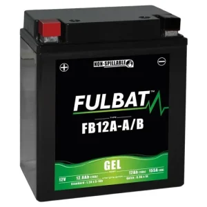Ověřený Gelová baterie FULBAT FB12A-A/B GEL (YB12A-A/B GEL)