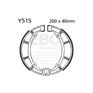 Zlevněný Sada brzdových čelistí EBC Y515 včetně pružin