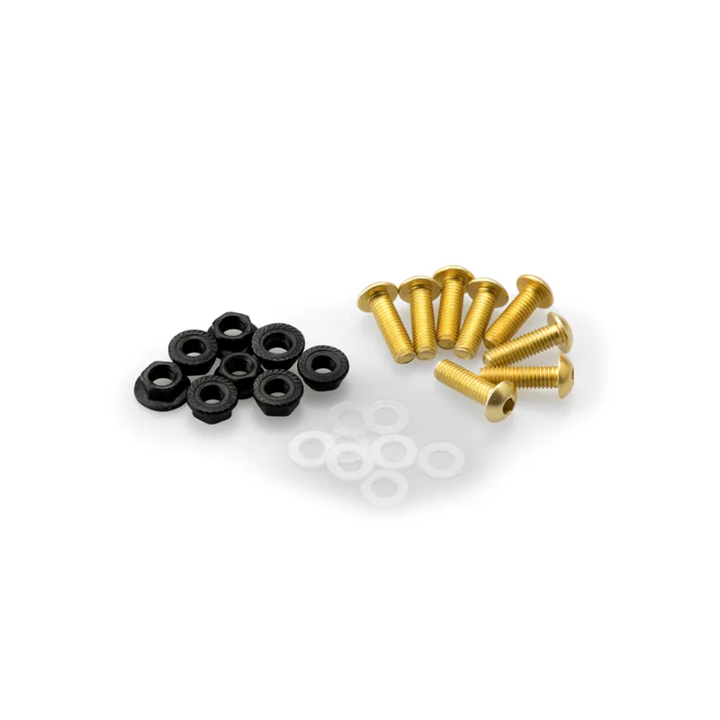 Šrouby PUIG SCREEN 0956G žlutá M5 (8ks s matkami) Pouze Dnes