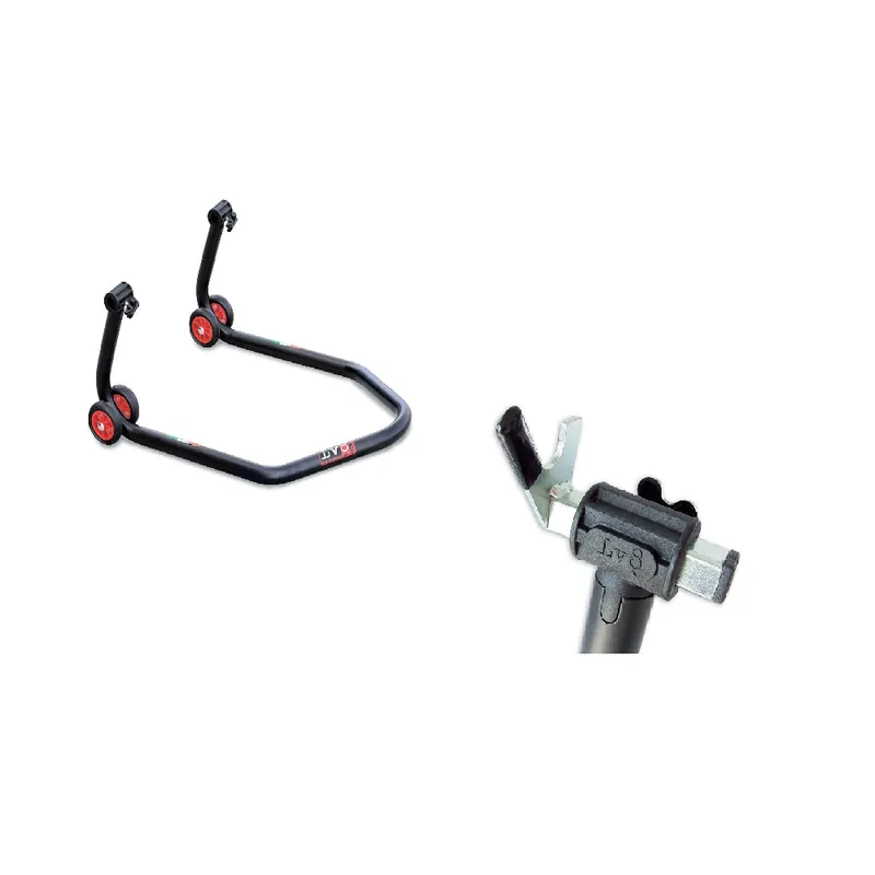 Zadní stojánek nízký LV8 DIAVOL E620DL+E620/08C s V úchytkami pro rolny Ruční Výroba