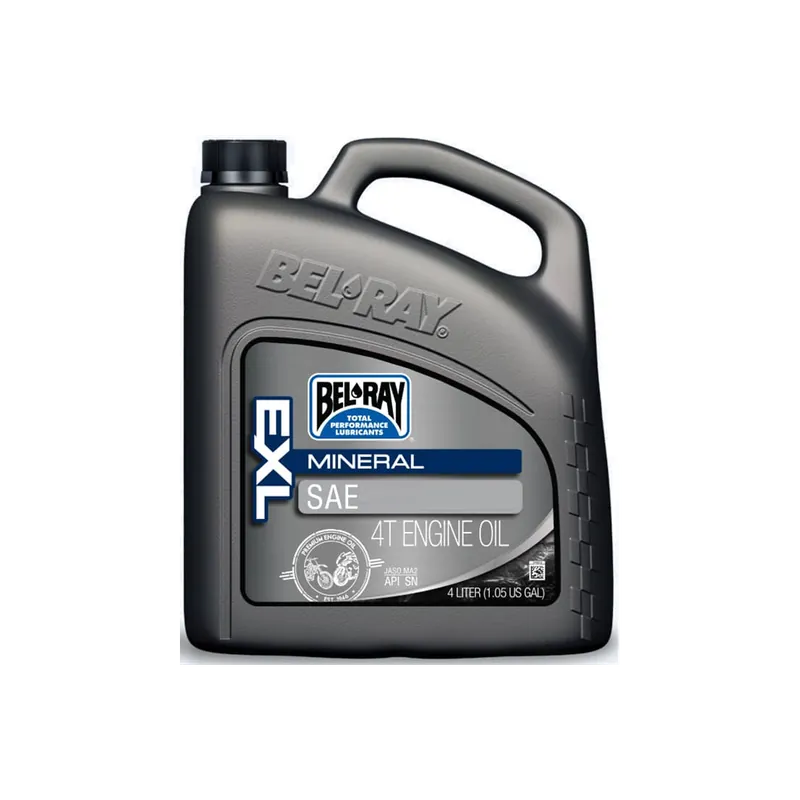 Motorový olej Bel-Ray EXL MINERAL 4T 20W-50 4 l Originální
