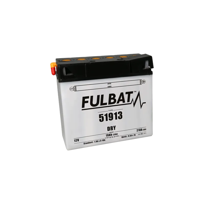 Zlevněný Konvenční motocyklová baterie FULBAT 51913 Včetně balení kyseliny