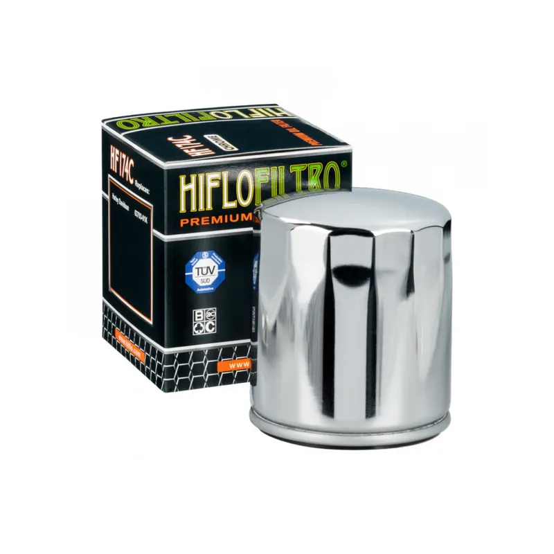 Must-Have Olejový filtr HIFLOFILTRO HF174C chrom