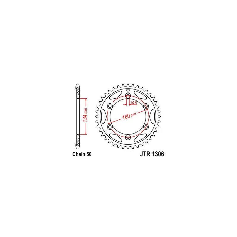 Ihned K Objednání Řetězová rozeta JT JTR 1306-42 42 zubů, 530
