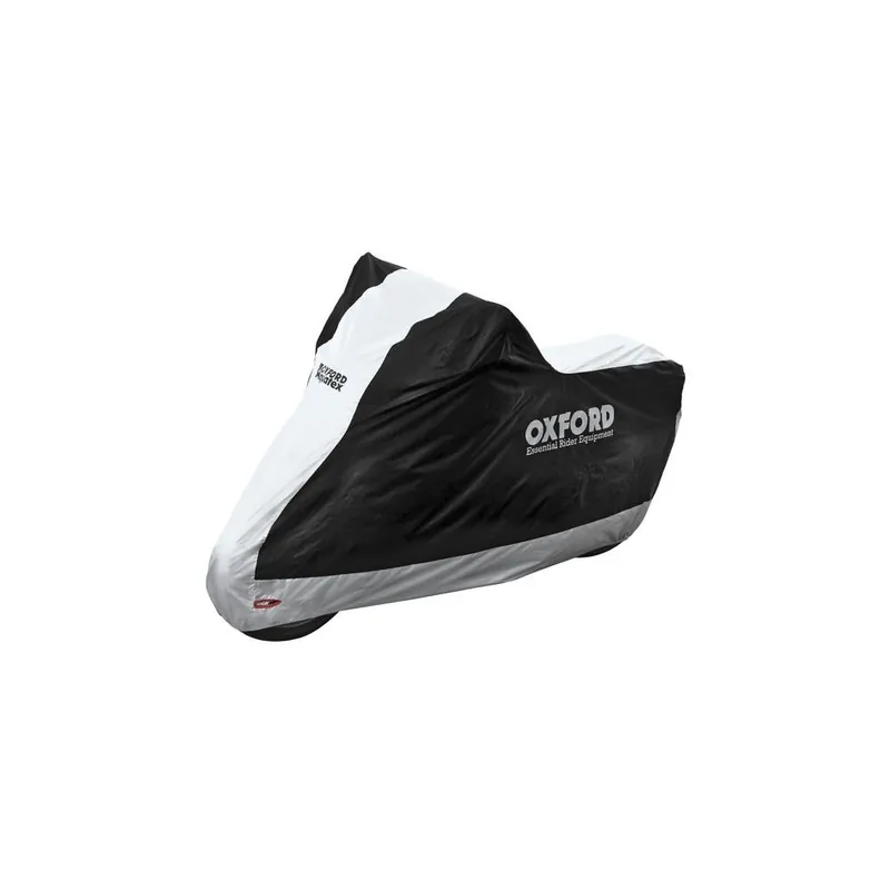 Zlevněný Plachta na motorku Aquatex Scooter, OXFORD (černá/stříbrná, vel. S) CV200