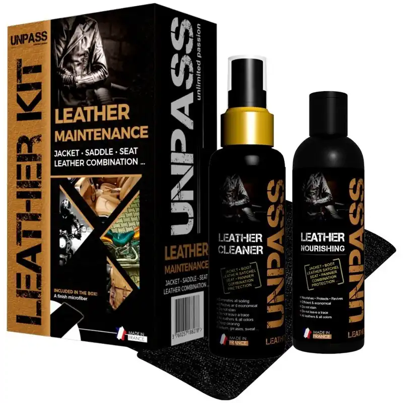 Oblíbený UNPASS LEATHER CARE KIT - SADA NA ČIŠTĚNÍ A PÉČI O KŮŽI