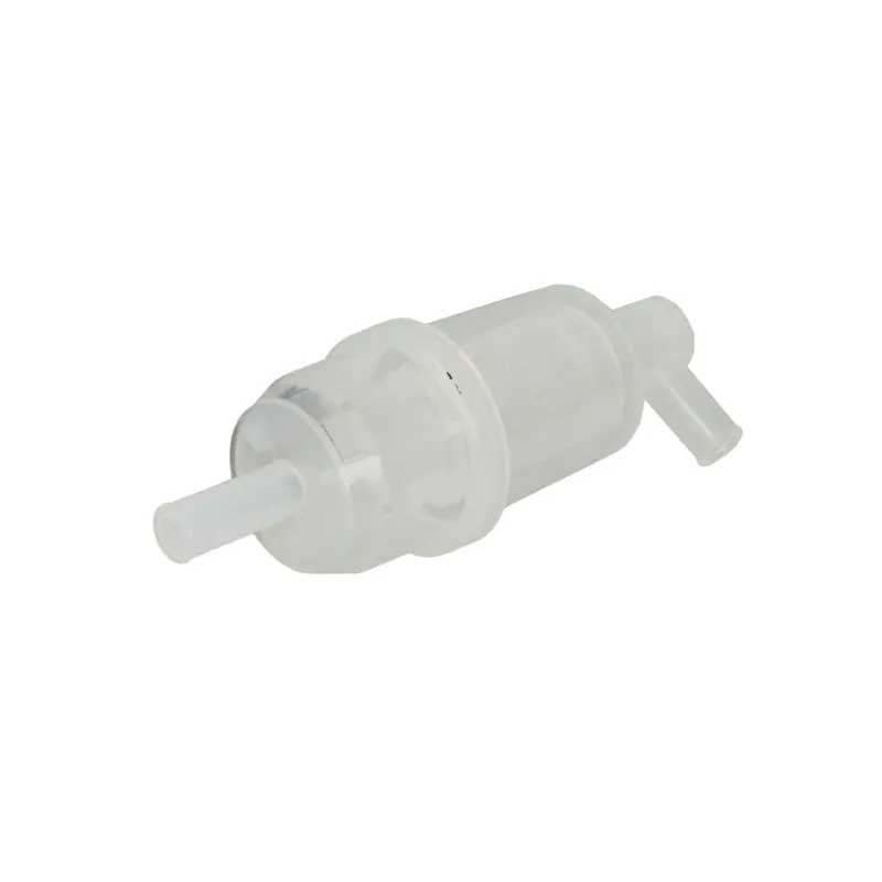 Palivový filtr 8-8 mm zahnutý 2x vývod Ruční Výroba