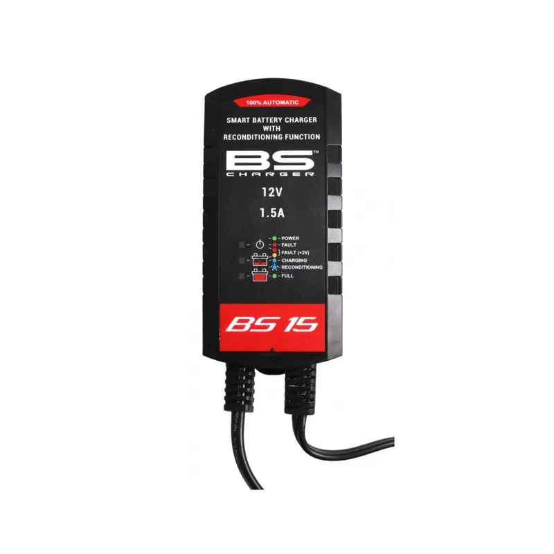 Moderní Nabíječka baterií BS-BATTERY SMART BS15 12V 1500mA