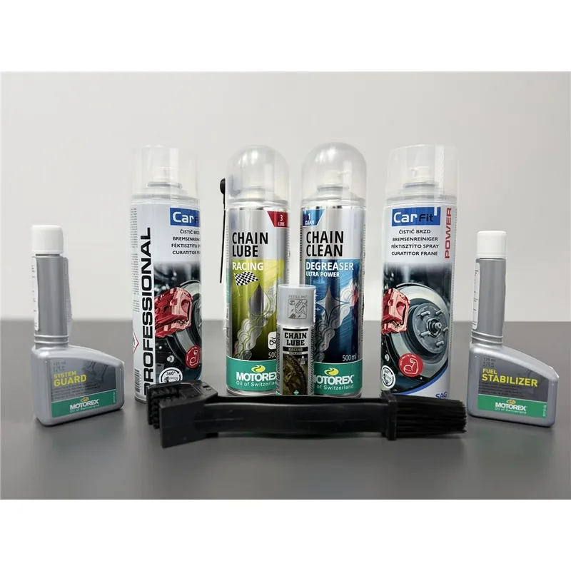 Servisní sada pro motorkáře Oblíbený