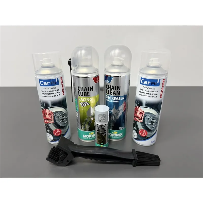 Bezpečná Platba Sada na údržbu řetězu a brzd pro motorkáře