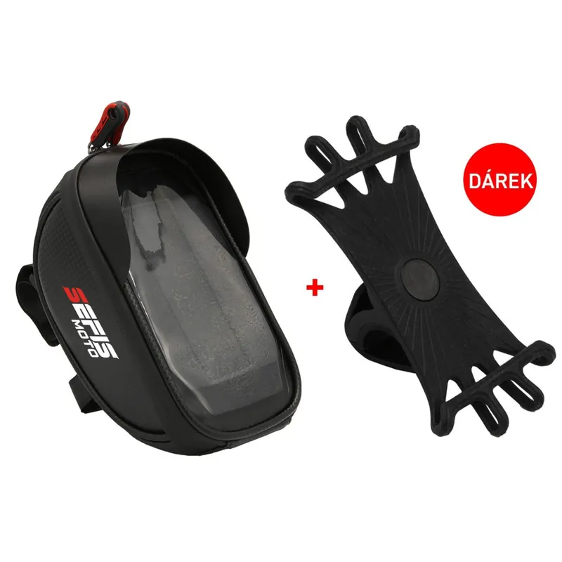 G2 voděodolný držák telefonu na kolo s kapsou Akční Cena
