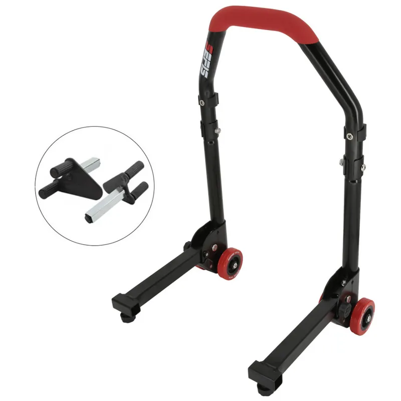 SEFIS M20 sklopný pojízdný univerzální moto stojan přední - vidle Novinka