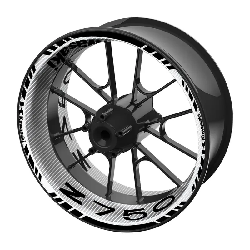 Ihned K Objednání jednodílné polepy na kola KAWASAKI Z750