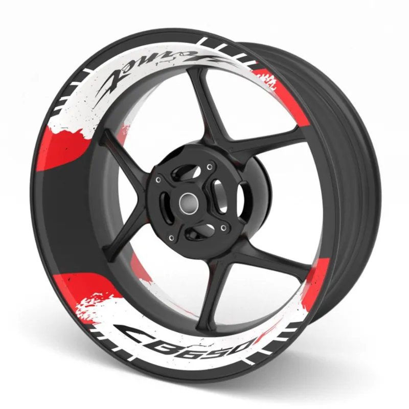 Poslední Šance dvoudílné polepy na kola HONDA CB650F