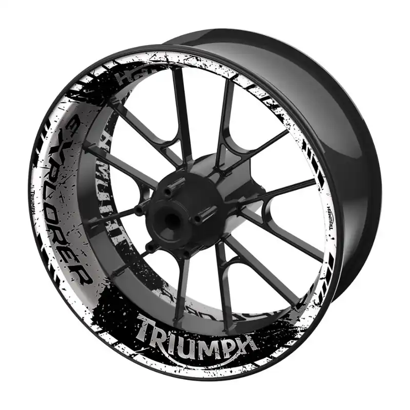 jednodílné polepy na kola TRIUMPH Explorer Limitovaná Edice